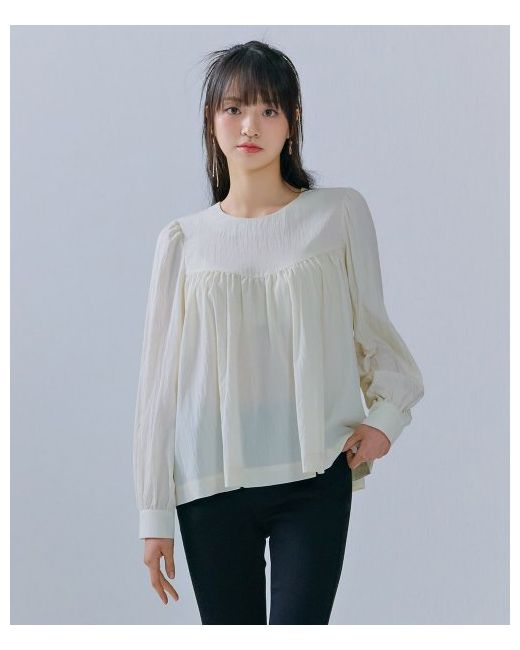 chasecult Shirring Point Blouse-CERG5461B0A