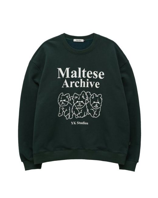 waikei Maltese Archive Line Graphic Sweatshirt