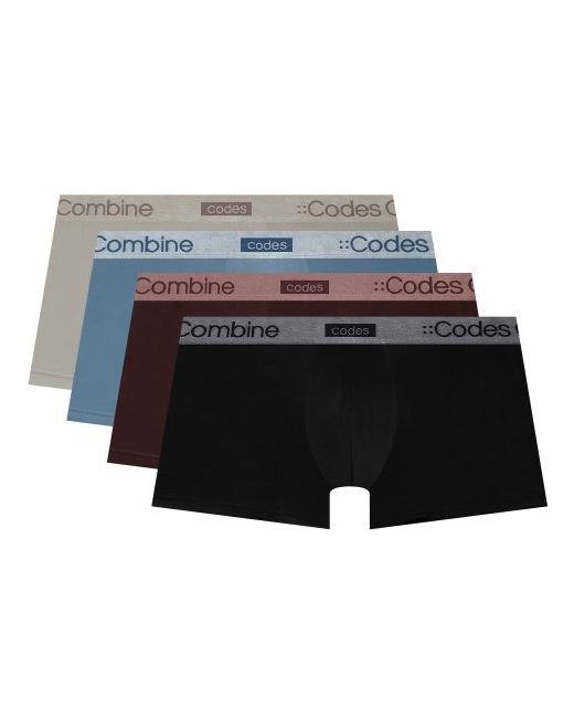 codescombineinnerwear Colorful Code Point Draw 4PACK
