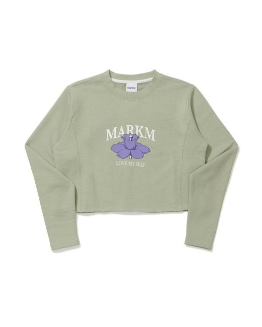 markm W Crop Cutting T-Shirts Mint