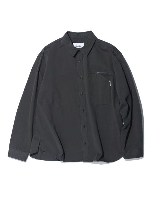 magoodgan Laver 2106 Cotton Twill Overfit Dark Shirt