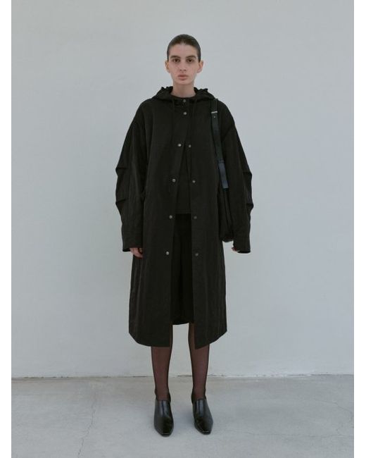moiaco reversible hooded coat