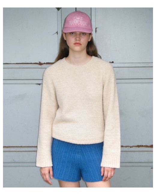 sinoon Mixed Pullover Knit Ivory