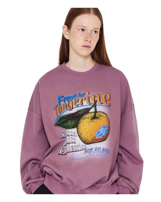 matchglobe Tangerine sweatshirt dark sea