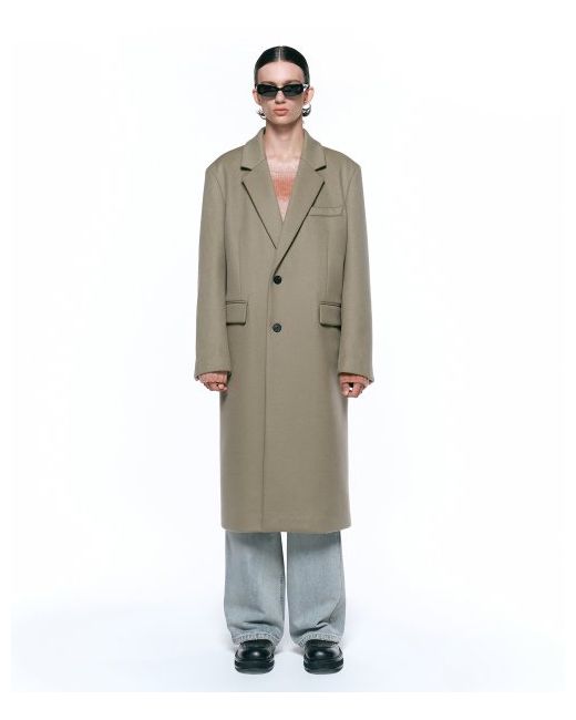 insilence Cashmere Chester Coat ASH