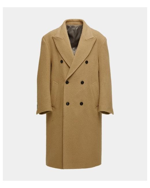coor Belandi Casentino double breasted coat sand