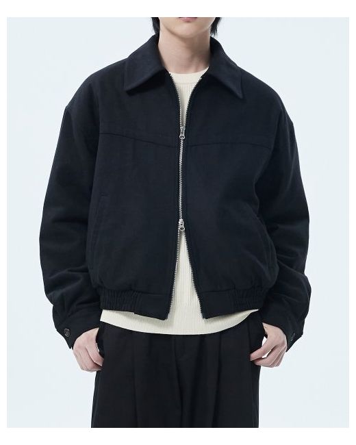 tonylawrence Quilted two-way wool blouson