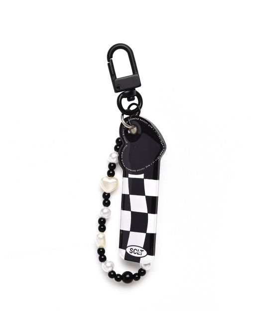 scaletto CKE602 Play Heart CheCKErboard Keyring