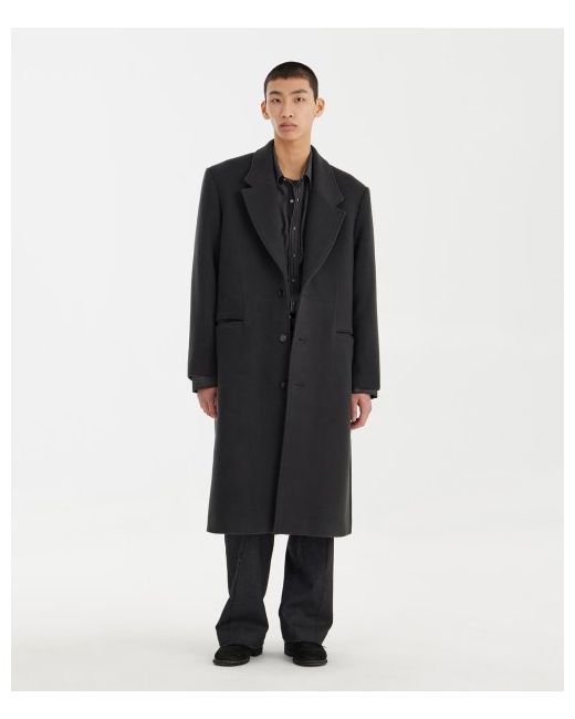 Youth Chesterfield Coat Charcoal