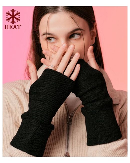koleat Heavy brushed ver. Knit hand warmer Fall/winter gloves