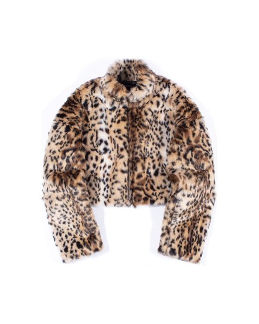 anothera Leopard Fur Jacket