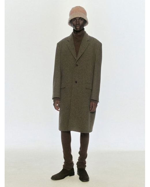 fromarles Tailored 80S vintage single coat OLIVE