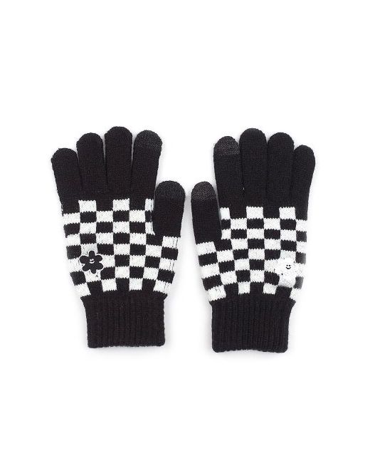 piecemaker Daisy Checkerboard Smart Gloves