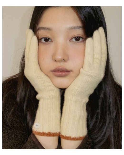 andneeds Combi cashmere gloves butter