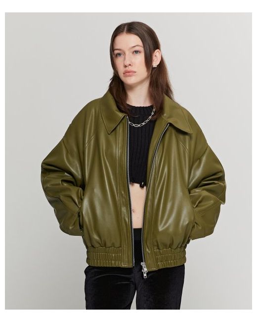 andros Cropped Down Jacket Olive