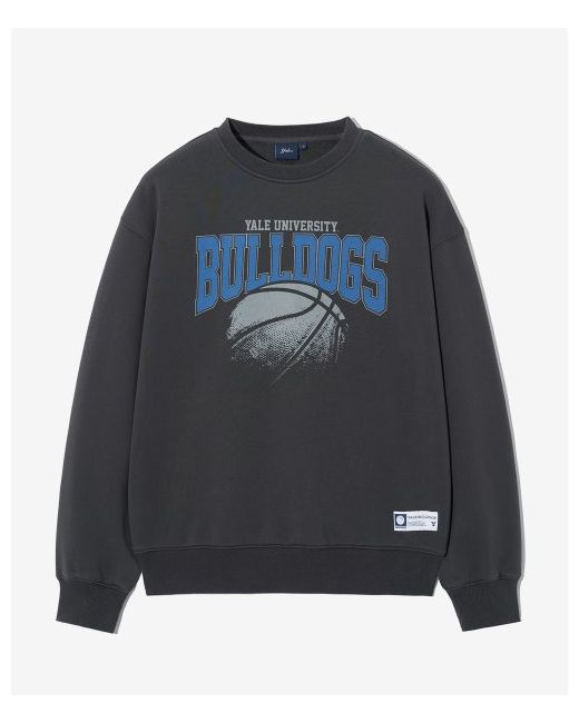 Yale Vintage Basketball Sweatshirt Charcoal