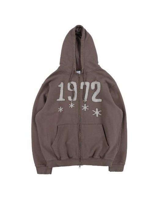 thecoldestmoment TCM 1972 hooded zip-up dark