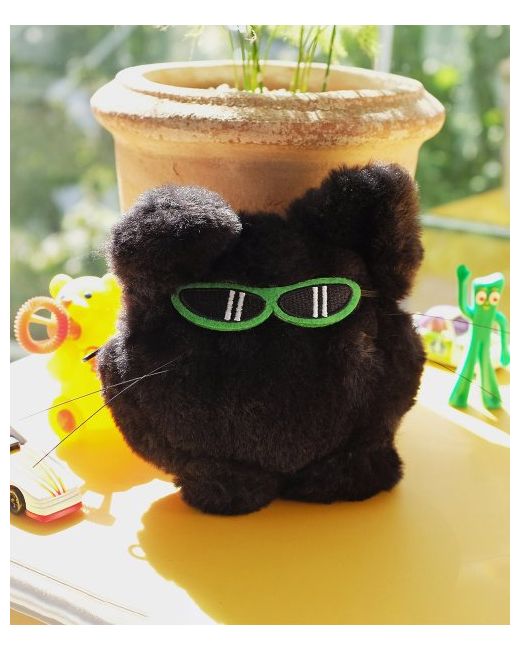 balloonfriends Sunglasses Miyao Cat Pocket Doll Key Ring
