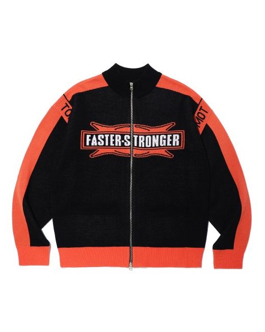 critic Faster Stronger Racing Zip-Up Knit