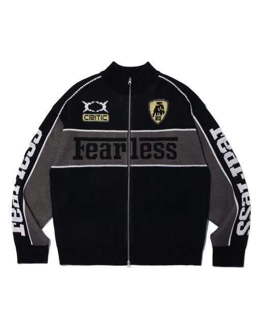 critic Fearless Racing Zip-Up Knit