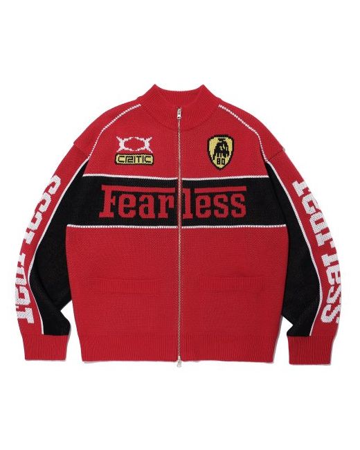 critic Fearless Racing Zip-Up Knit