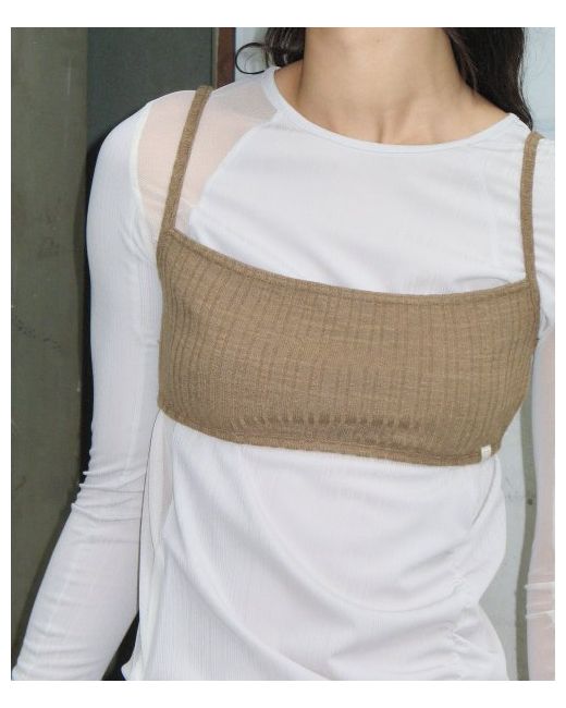 typeservice Knitted Strap Sleeveless Top