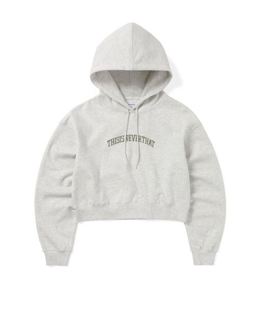 thisisneverthat Arch-Logo W Hoodie Oatmeal