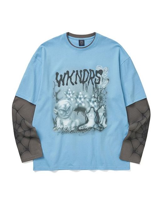 wkndrs Airbrushed Layered T-Shirt S.