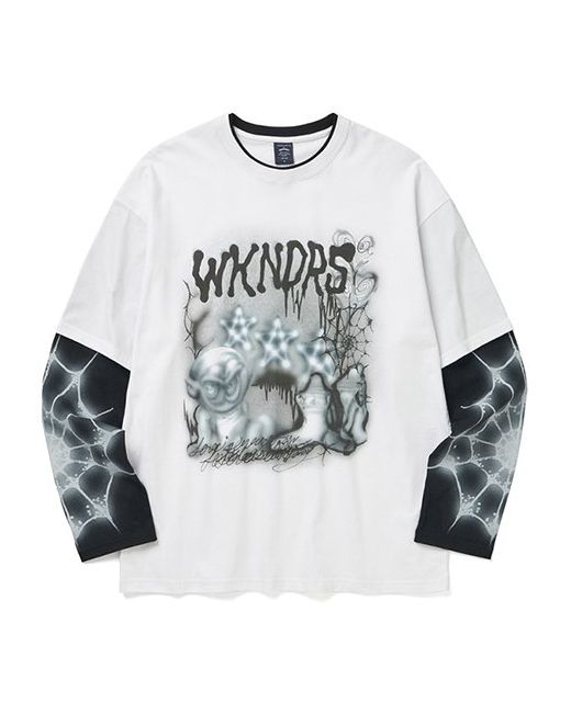 wkndrs Airbrushed Layered T-Shirt
