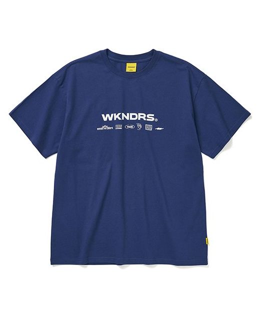 wkndrs Multi Logo T-Shirt Navy