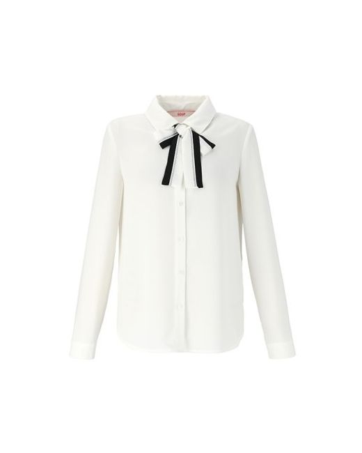 soup Ribbon tie collar neck blouse SY3LS90
