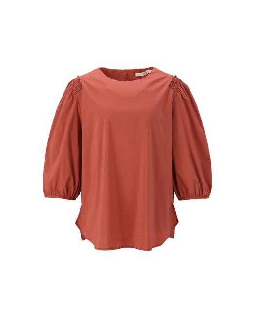 soup Puff sleeve round neck blouse SX7LS31