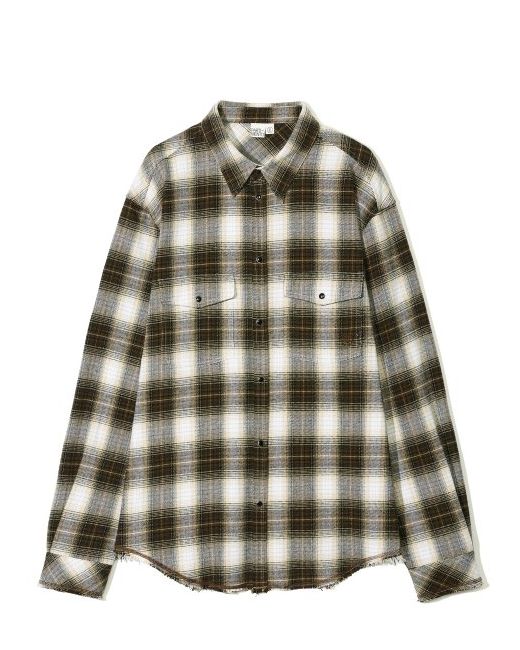 partimento Pearl Snap Western Check Shirt