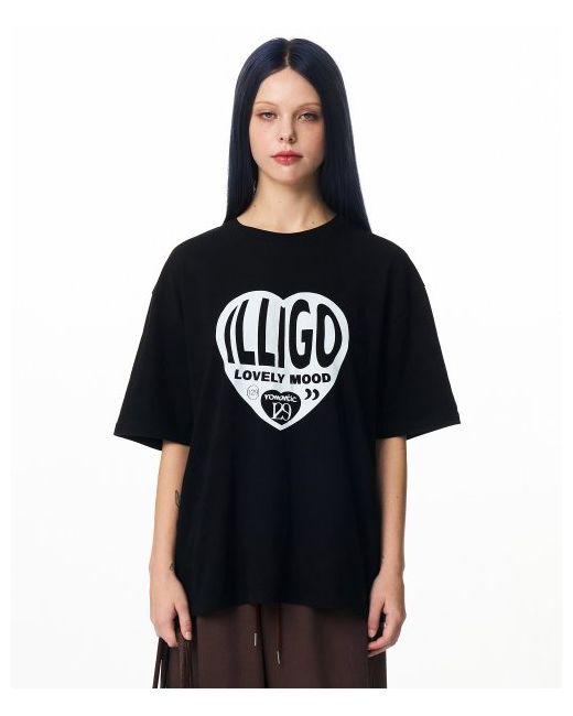illigo 129 Heart Overfit T-Shirt