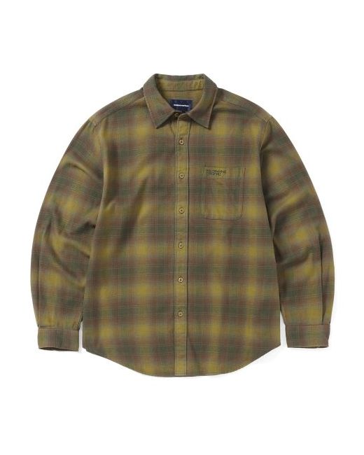 thisisneverthat Flannel Check Shirt Olive