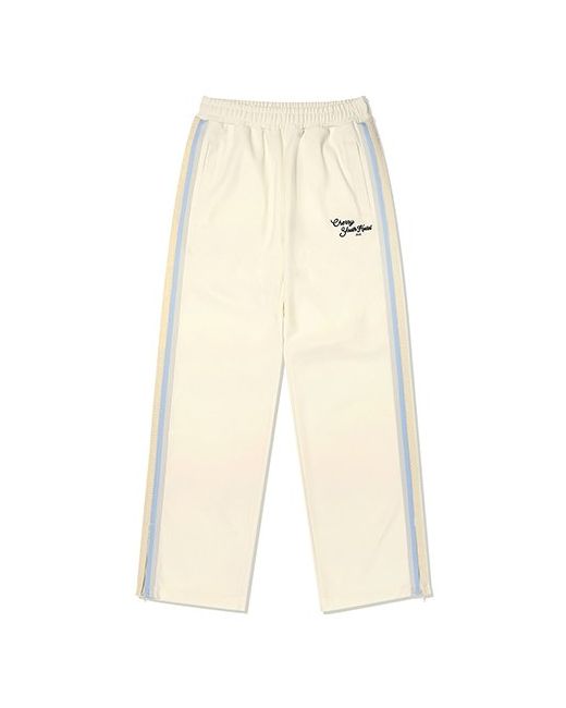 kirsh Track Jersey Pants Ivory