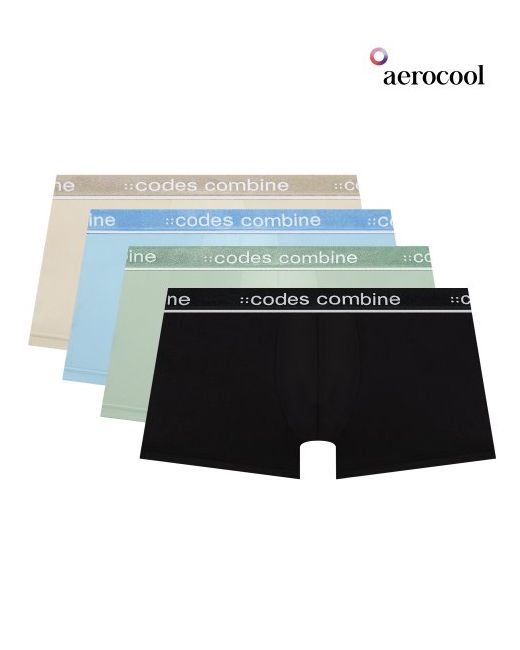 codescombineinnerwear Cotton Candy Aero Cool Draw 4PACK