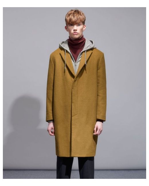 zplish wool single overcoat