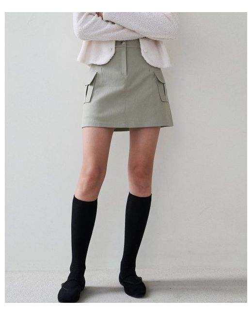 Loeil Vintage Cargo Short Skirt