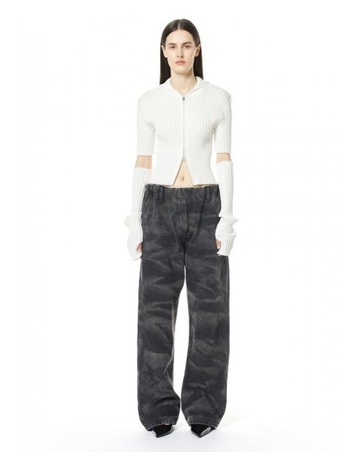 lcdctm Camouflage Banding Denim Trousers