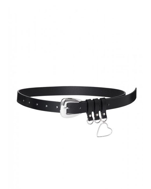 lcdctm Heart Charm Leather Belt