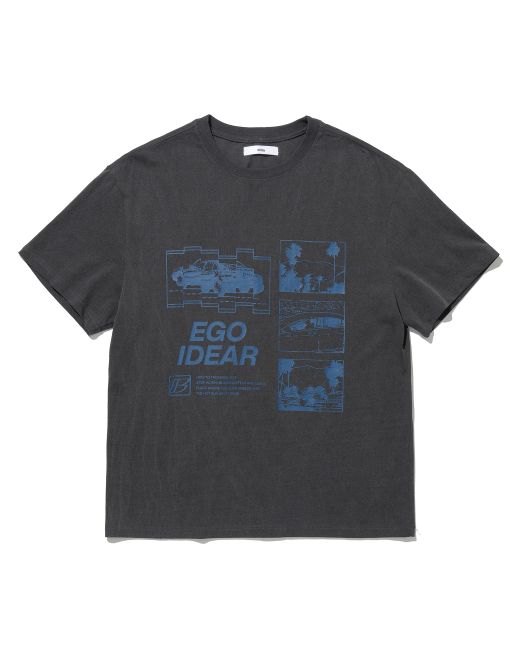 millo Ego Ideal T-Shirt Cement