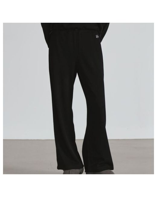 thegreenlab Napping Release String Ribbed Relaxed Pants