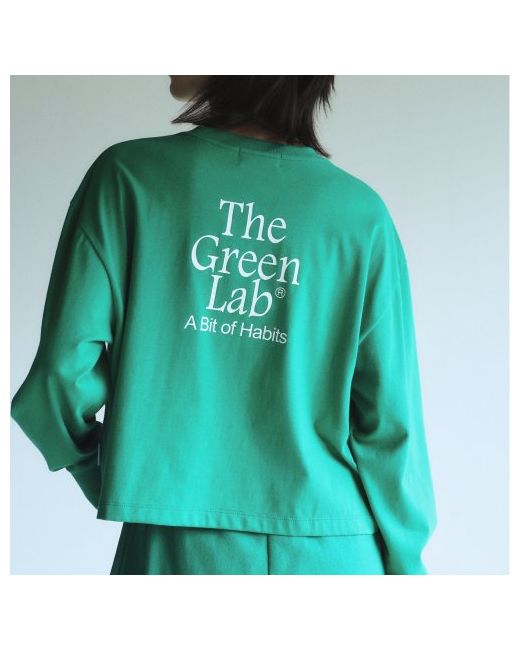 thegreenlab Essential Crop Long Sleeve T-shirt