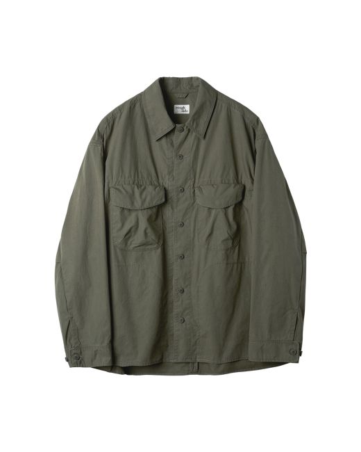 roughside Cover Shirt Jacket Olive