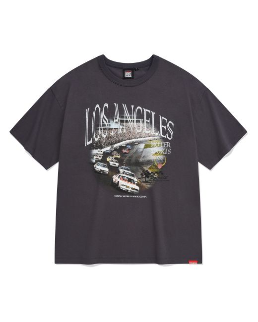 visionstreetwear VSW Los Angeles Racing T-Shirts Onix