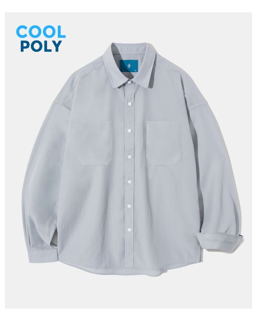 diamondlayla Poly Shirt S37-2 Ash