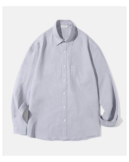 diamondlayla Standard Stitch Linen Shirt S74
