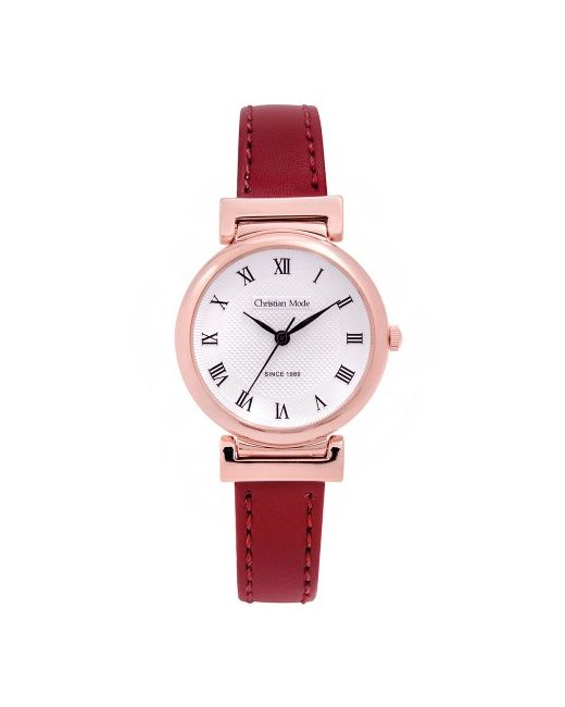 christianmode Classic leather watch CM347RGREL
