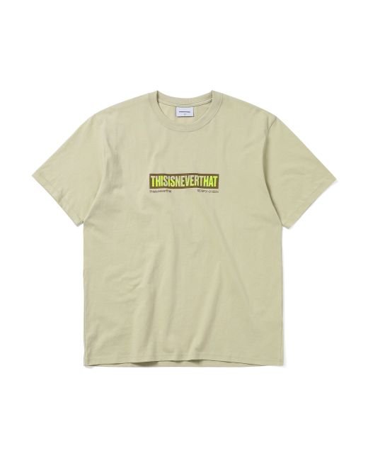 thisisneverthat Skyscraper Tee Pale Lime